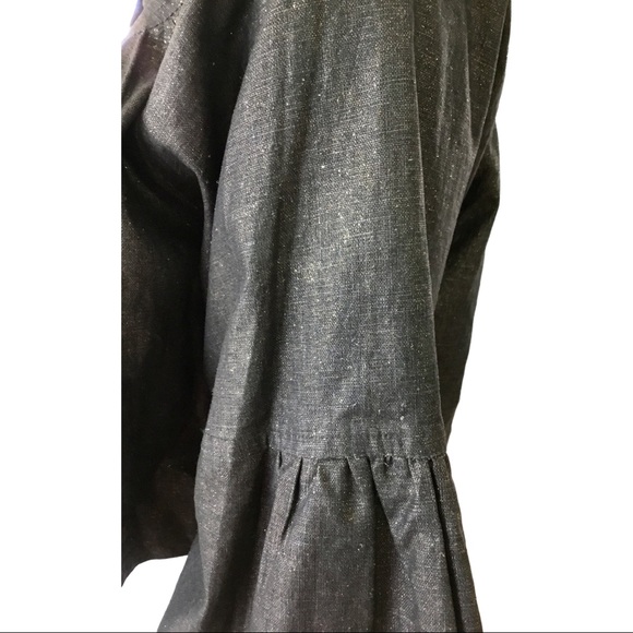 WEST 36th LINEN/COTTON CROP JACKET - Picture 7 of 10